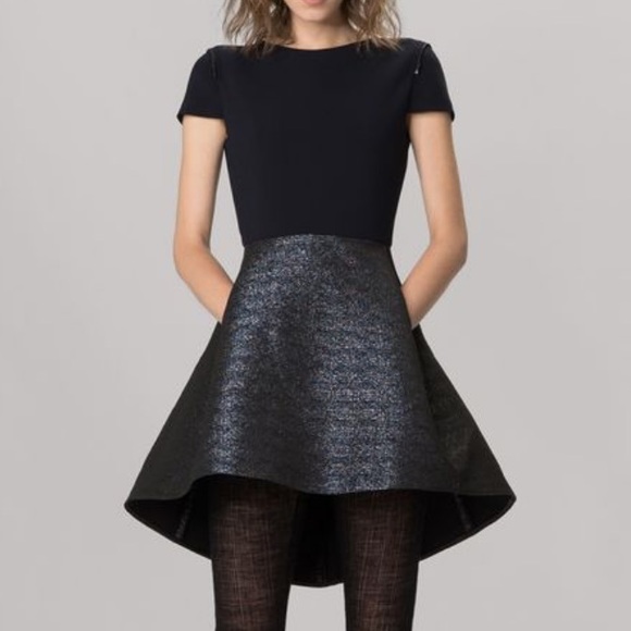 Maje Dresses & Skirts - Maje Granaig Two Tone Flared Dress